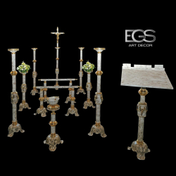 Capela Capacete Lacada – Marmoreado N11 com Ouro